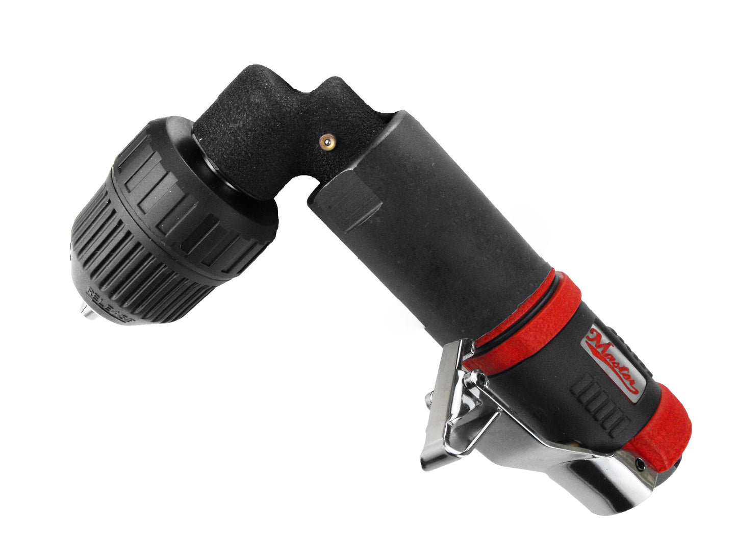 Perceuse pneumatique à angle droit industrielle Master Palm 28330K de 3/8 po avec mandrin à changement rapide, 1 250 tr/min, non réversible