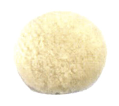 Tampon en laine européenne auto-agrippant - Lot de 2 - Accessoire pour polisseuse