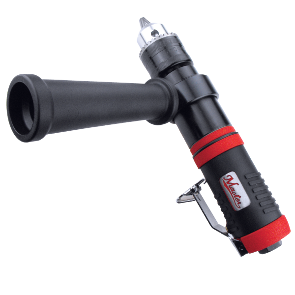 Perceuse pneumatique droite non réversible 1/2" avec poignée latérale, 800 tr/min, 0,9 ch