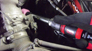 Master Palm 30280 Industrial Long Neck 5-in Straight-line Extended Air Die Grinder with 1/4-in and 1/8-in Collects, 30000 Rpm - 30280 - USD $170 - Master Palm Pneumatic